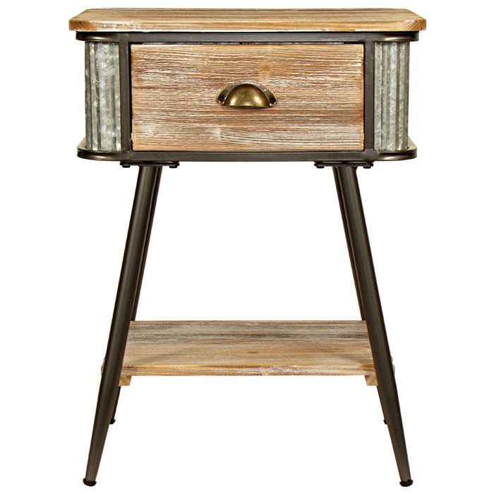 Williston Bradon Side Table with Storage & Reviews Wayfair.co.uk